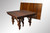 SOLD Victorian Walnut Banquet Table with 6 Skirted 12" Leaves-OPENS 10 FEET!!!