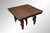 SOLD Victorian Walnut Banquet Table with 6 Skirted 12" Leaves-OPENS 10 FEET!!!