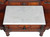 SOLD Victorian Burl Walnut Marble Top Étagère - Civil War Era