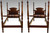 SOLD Antique Pair of Matching Pineapple Poster Twin Beds