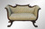 SOLD Antique Mahogany Regency Claw Foot Carved Victorian Sofa