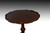 SOLD Mahogany Pie Crust Ball and Claw Lamp table