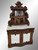 SOLD Antique Victorian carved Marble Top Sideboard – Civil War Era