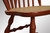 SOLD Set 4 Red Windsor Brace Back Chairs