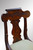 SOLD Antique Set of 6 Flame Mahogany Empire Dining Chairs
