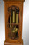 SOLD Oak Carved Grandfather Clock – French