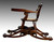 SOLD Victorian Burl Walnut Children’s Collapsible Stroller High Chair Rocker