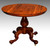 SOLD Antique Victorian Ball and Claw Mahogany Parlor Table 39” Round