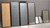 SOLD Lot of Teak Wall Mirrors Vintage Modern