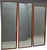 SOLD Lot of Teak Wall Mirrors Vintage Modern