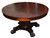 SOLD Empire Mahogany Claw Foot  Dining Room Table - 5 Leaves