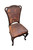 SOLD Rare Set of 12 Mahogany Art Nouveau Leather Dining Chairs