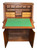 SOLD Antique Victorian Walnut Slant Top Secretary Desk
