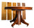 SOLD Round Victorian Burl Walnut 45" Dining Table