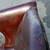 SOLD Two Leather Wingback Chippendale Chairs - Shabby Chic