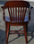 SOLD Mahogany Lawyers Barrel Arm Chair