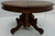 SOLD Victorian Carved Walnut Dining Table – 4 Leaves