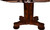 SOLD Round Mahogany Empire Dining Banquet Table w/6 Leaves