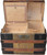 SOLD Victorian Dome Top Trunk - Metal and Wood