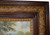 SOLD Victorian Oak Picture Frame with Horse and Buggy Print