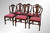 SOLD Set of Six Mahogany Duncan Phyfe Shield Back Dining Chairs