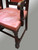 SOLD Set of 6 Oak Carved Dining Chairs