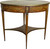 SOLD Inlaid Oval Banded Table with Cupids
