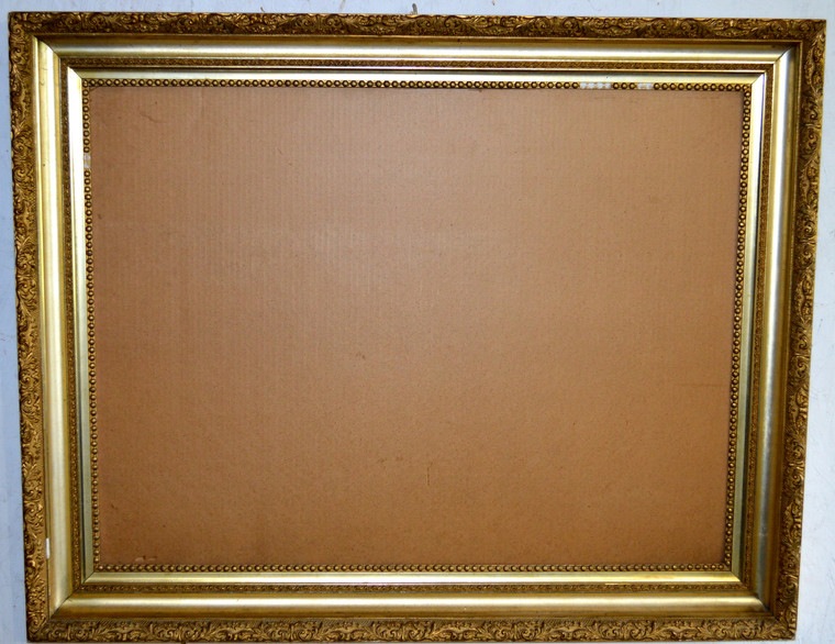 SOLD Extra Large Gold Period Picture Frame