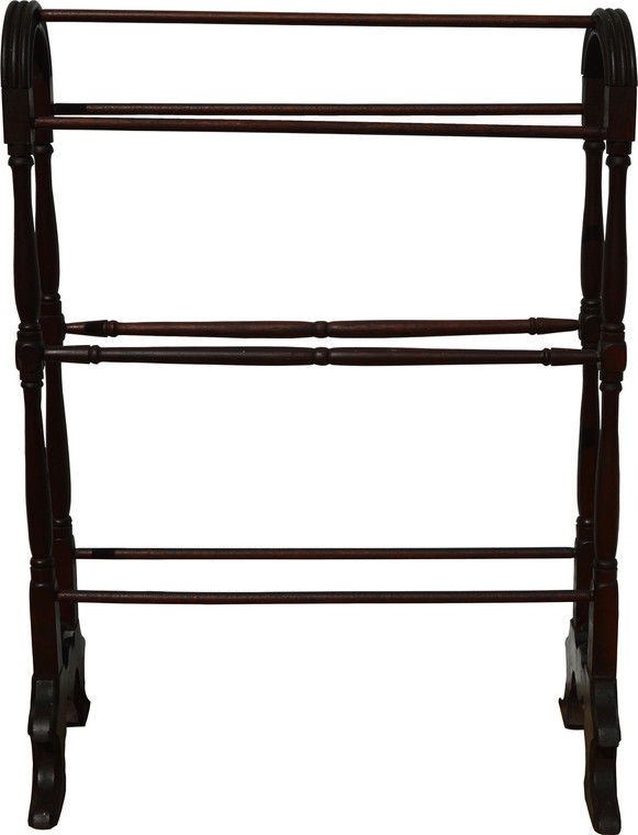 SOLD Victorian Civil War Era Towel / Quilt Rack