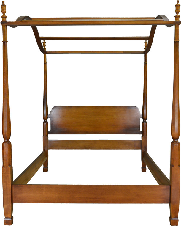 SOLD Maple Canopy Period Style Poster Bed-Full size