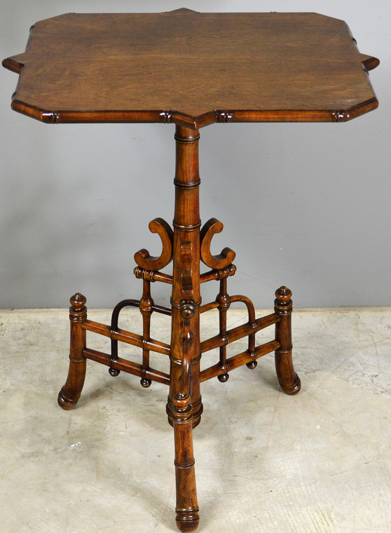 SOLD Bentwood Stick and Ball Shapely Stand