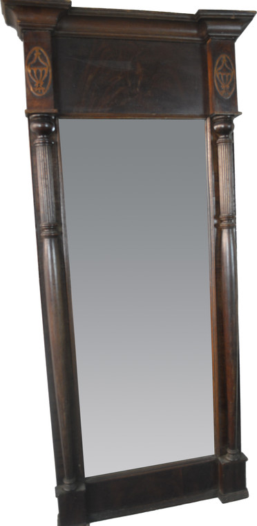 SOLD Period Large Sheraton Wall Mirror