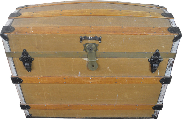 SOLD Victorian Dome Top Trunk J.T.P.