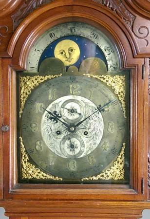 SOLD Mahogany Grandfather Clock- Walter Durfee Style