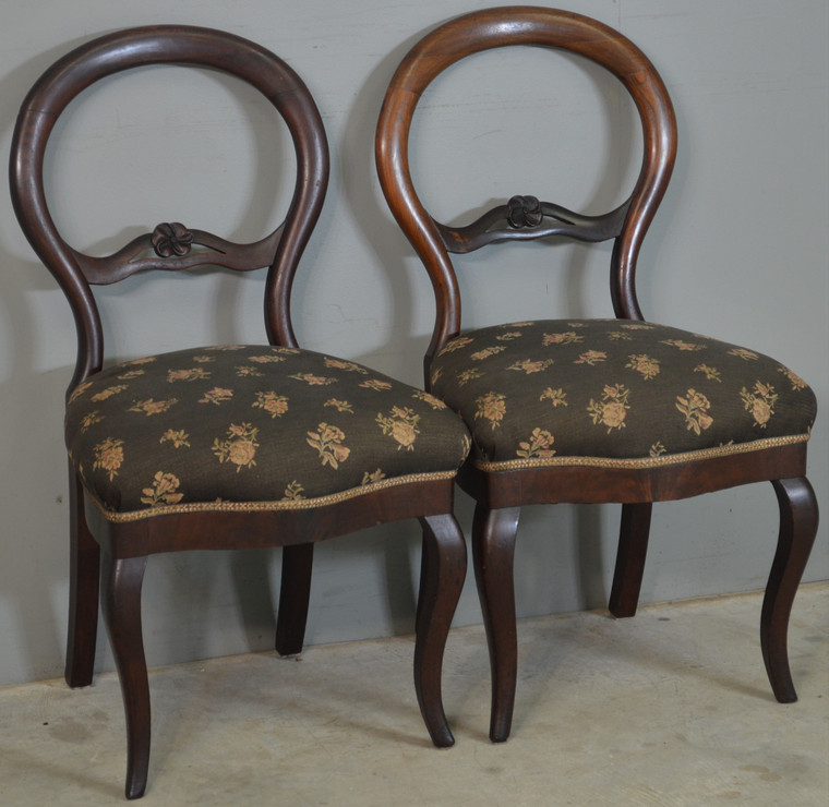SOLD Pair of Victorian Ladies Chairs