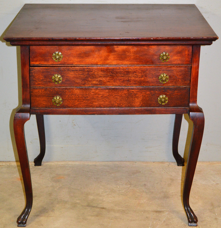 SOLD Regina Music Box Three Drawer Claw Foot Stand