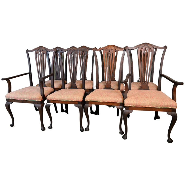 8 Mahogany Dining Chairs