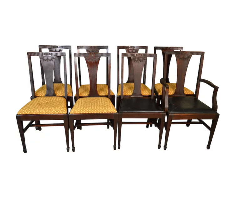 Mahogany Dining Room Chairs