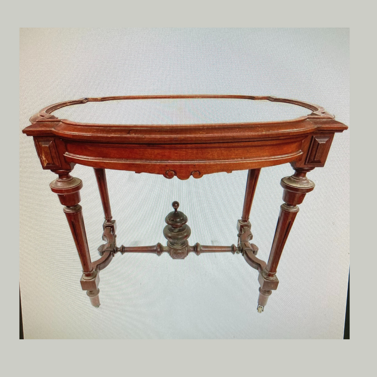 Marble Top Parlor Table