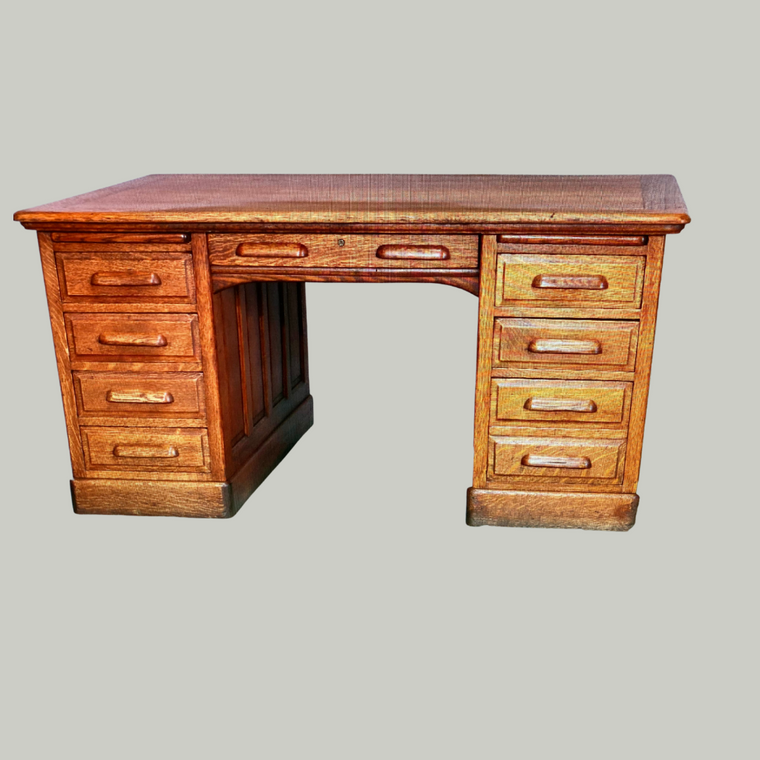 Antique Flat Top Desk