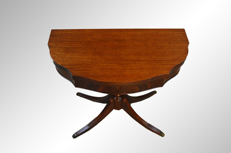 SOLD Mahogany Formal Duncan Phyfe Game Table