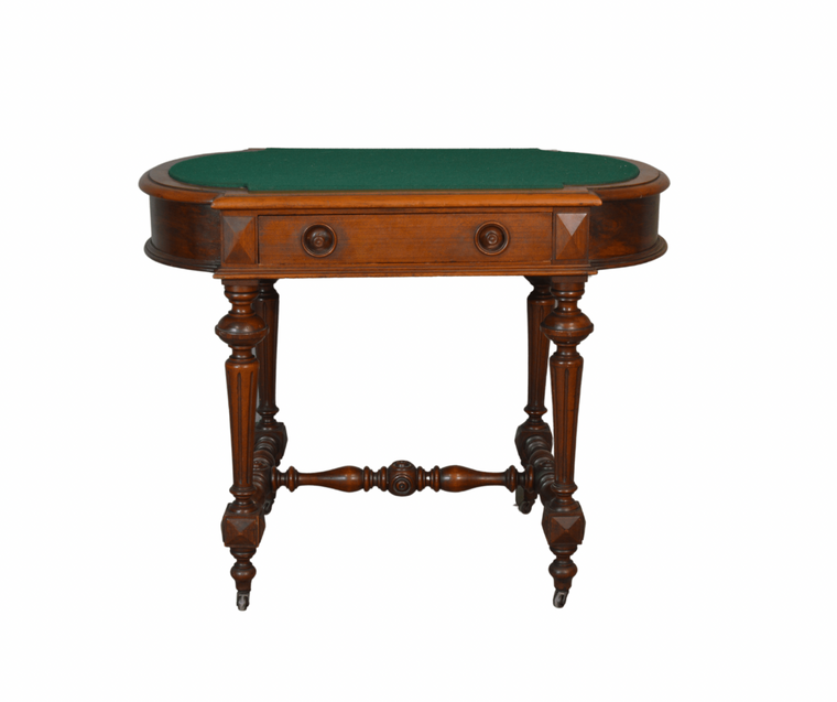 SOLD Antique Library Table, Ladies Writing Desk