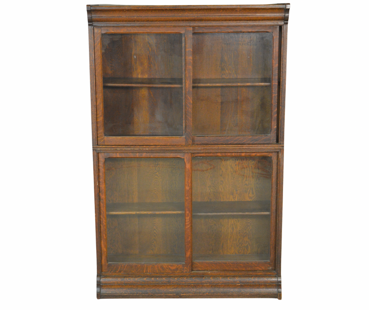 SOLD Antique Danner Sectional Bookcase in Oak