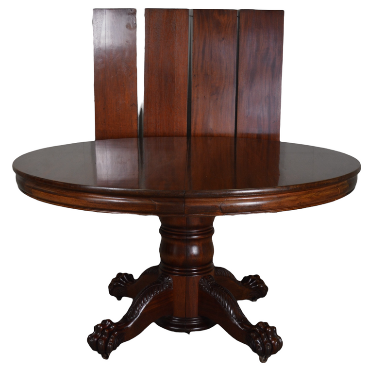 SOLD Antique Mahogany Banquet Table Dining Table by Hastings