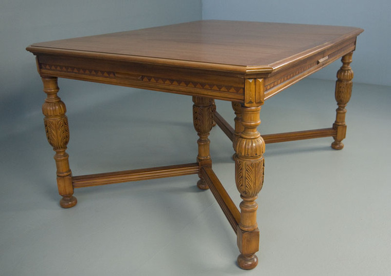 SOLD Antique Walnut Banquet / Computer / Dining table