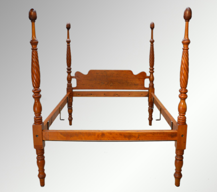 SOLD Antique Early Sheraton Canopy Bed Full Size *REDUCED PRICE*