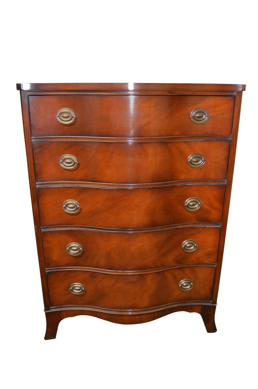 SOLD Drexel Mahogany Gent's Tall Chest