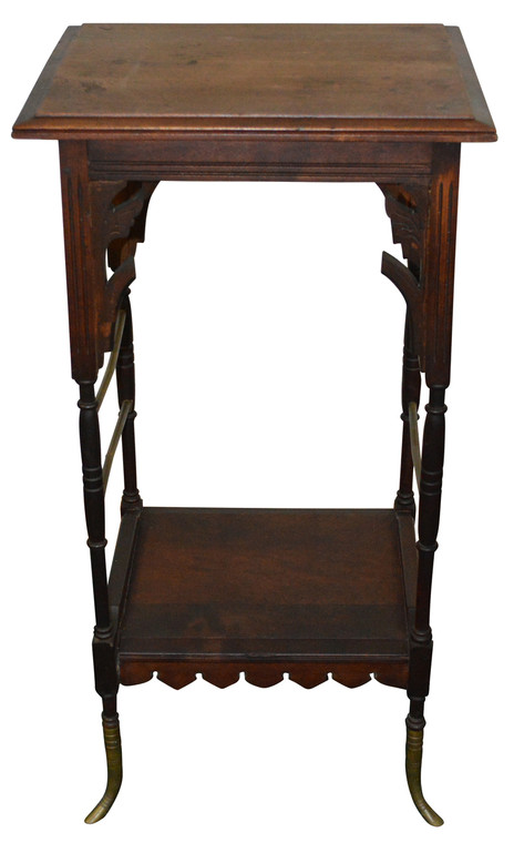 SOLD Antique Victorian Candle Stand / Lamp Table