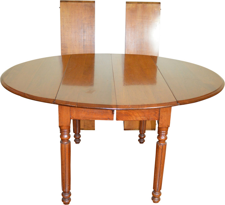 SOLD Victorian Walnut Drop Leaf Country Table