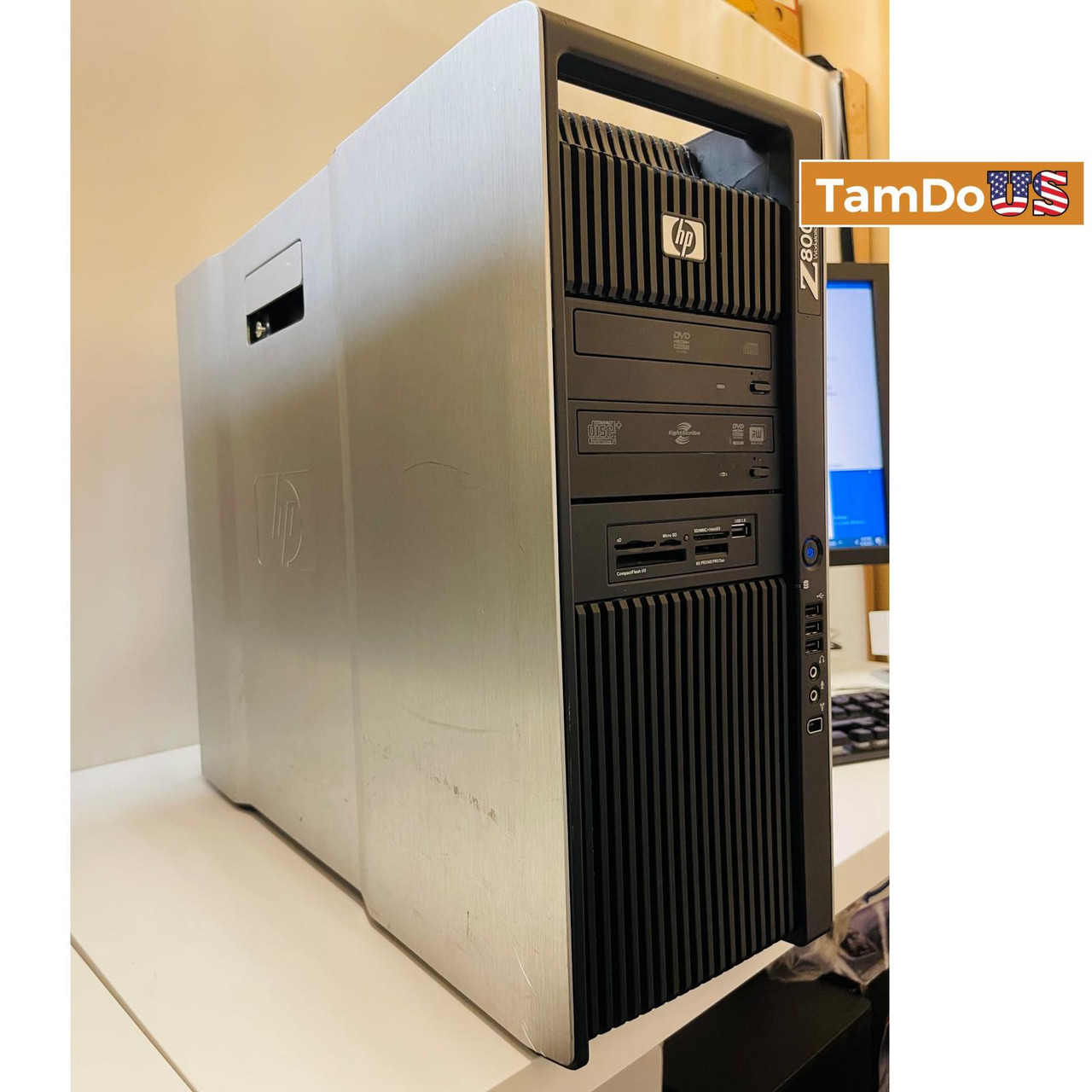 HP Z800 Workstation Desktop, Intel Xeon E5606, 24GB, 1.5 TB HDD